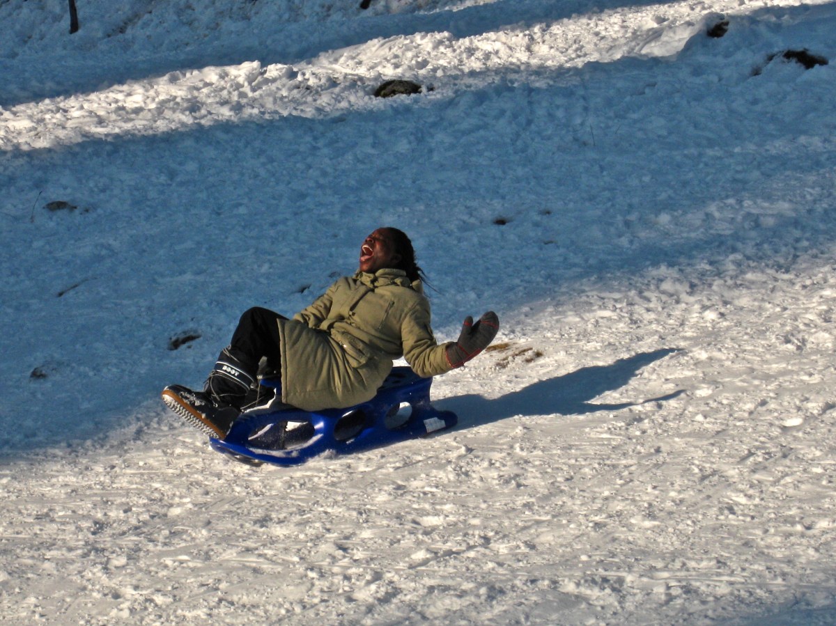 The screams mean she likes it. I swear