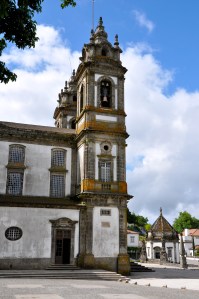 First views of Bom Jesus cathedral
