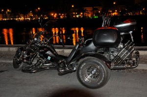 The amazing looking motorbike we spotted on our way back to the car