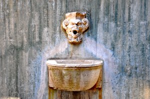 Another creepy demon-y fountain