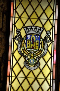 Some of the neat stained glass.