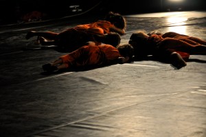 Little girls in a pile