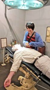 Preparing for surgery...